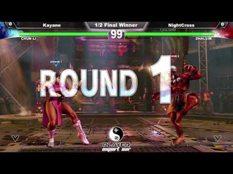 Player eSport Bar Opening Event - SFV - Semi Winner - Kayane (Chun-Li) Vs NightCross (Dhalsim)