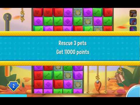 Pet Rescue Saga Level 220 - No Boosters