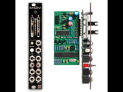 Synthrotek M/DIV PCBs, Panel and IC - Eurorack Clock Divider Module PCB Set image 2