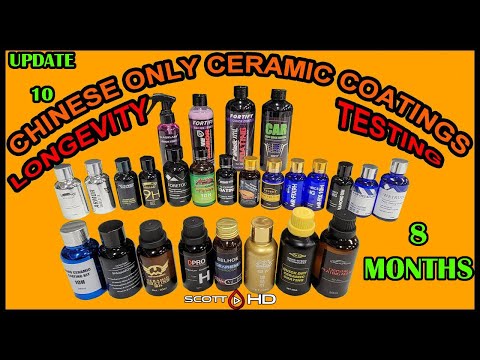 28 WAY CHINESE COATINGS LONGEVITY TEST  - UPDATE 10 - 8 MONTHS