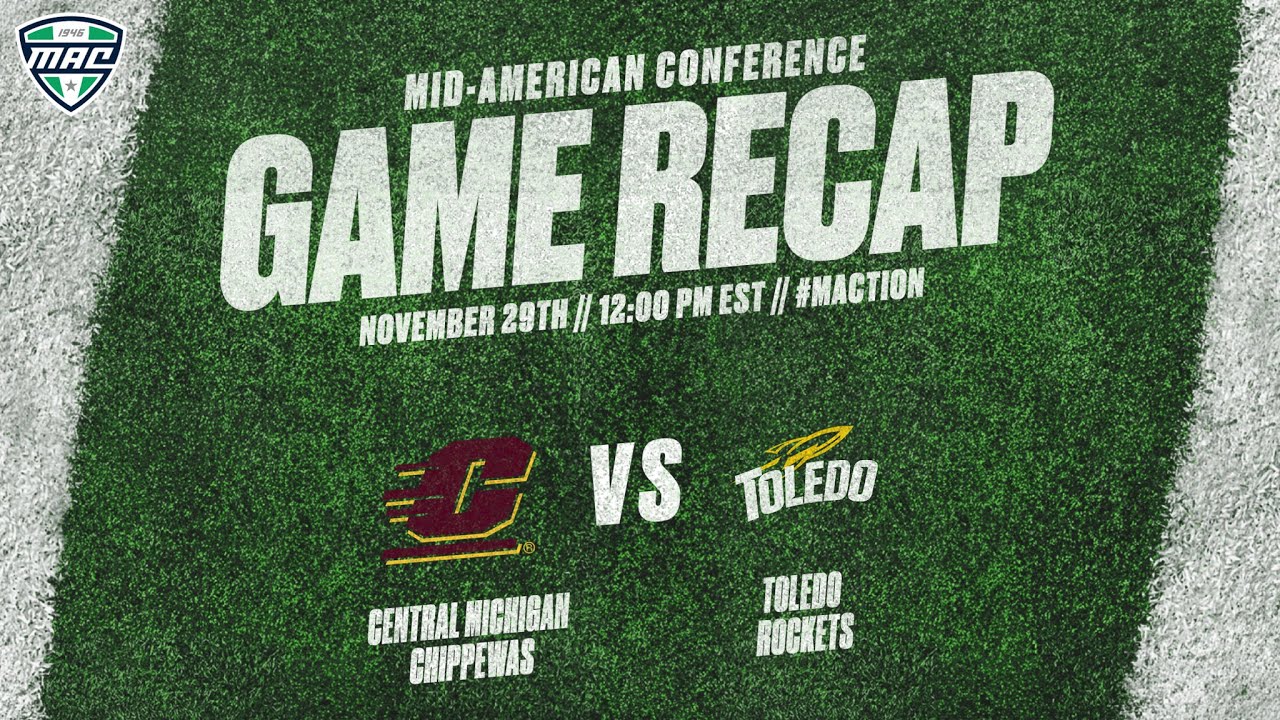 Condensed Game: Toledo 21, Central Michigan 3 | 11.29.25