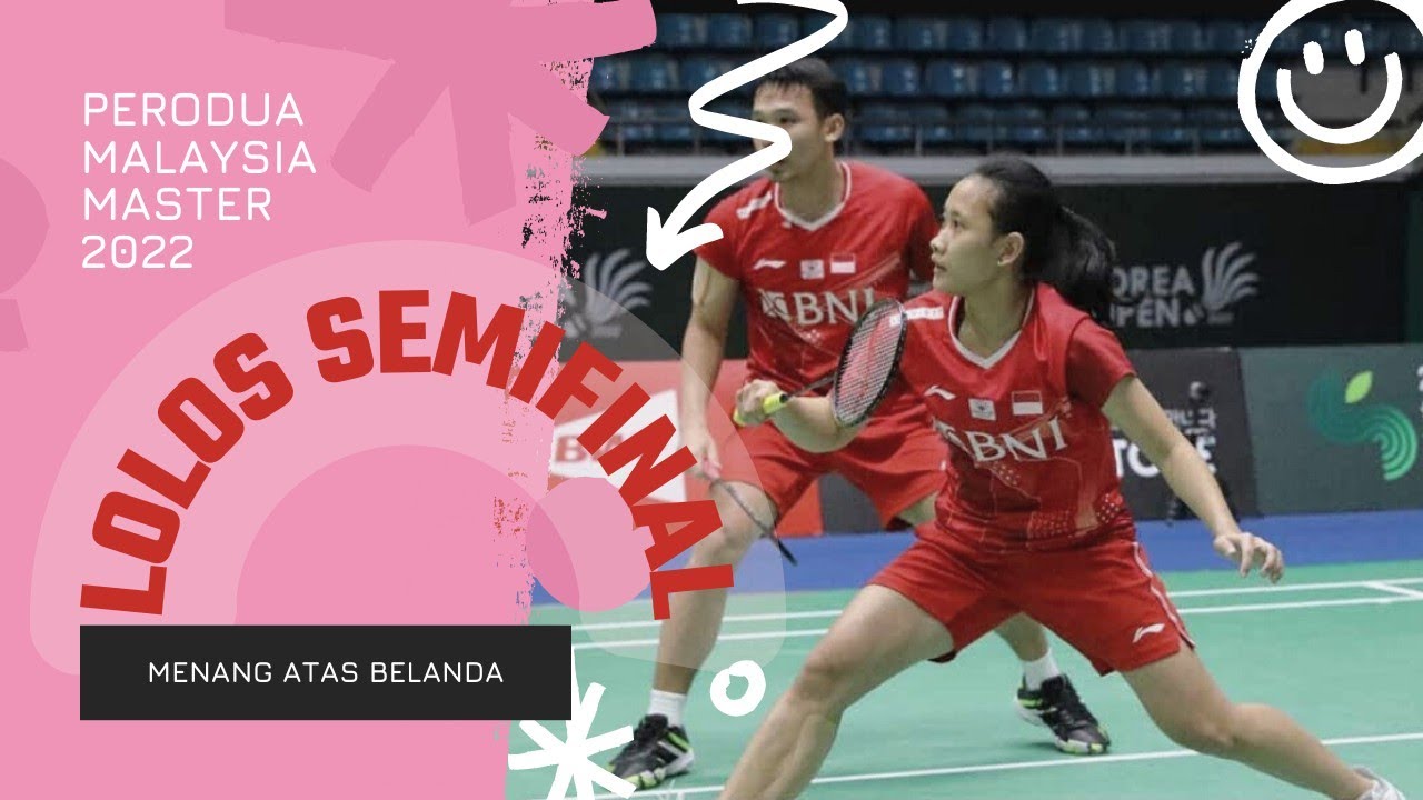 Rinov Pitha, Lolos Semifinal Malaysia Master 2022 Mengalahkan Ganda Belanda @ Dalan Mulyo Channel