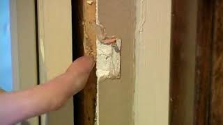 Using Shims on a Door Frame