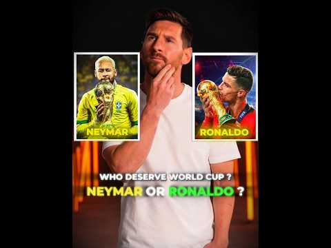 Messi Choose Ronaldo or Neymar🫨