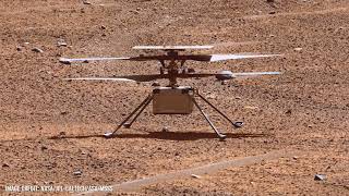 Reposition achieved! 56th flight of Ingenuity Mars Helicopter accomplished