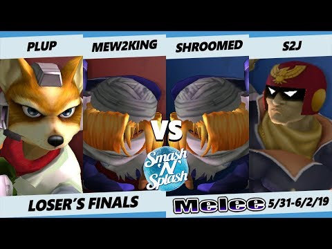 SNS5 SSBM - S2J & Shroomed Vs. Mew2King & Plup - Smash Melee Doubles Loser's Finals