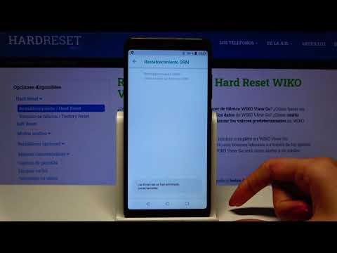 Cómo restablecer DRM en WIKO View Go - borrar las licencias