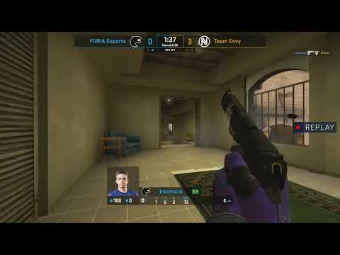 CS:GO - EnVyUs vs. Furia [Mirage] Map 2 - Group B Winners' - IEM Katowice AM Minor 2019