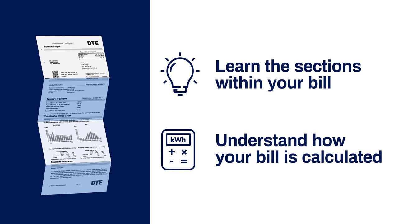 DTE - Understanding Your Bill