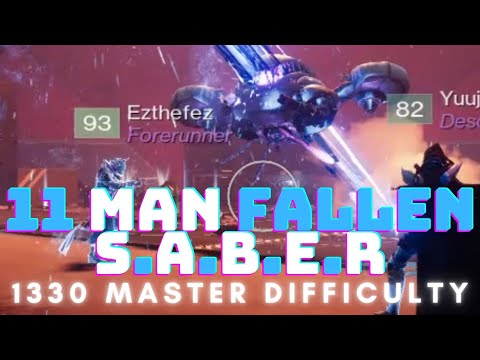 11 Man Master (1330) Nightfall Ordeal Fallen S.A.B.E.R