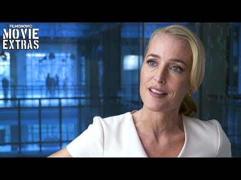 THE SPY WHO DUMPED ME | On-set visit with Gillian Anderson “Wendy”
