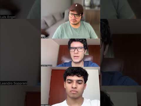 Leandro y Andre, hermanos alumnos de Luis Angel Ecom, testimonio en video