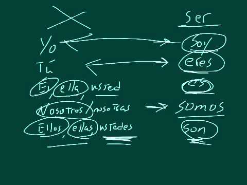 Spanish Subject Pronouns and Ser