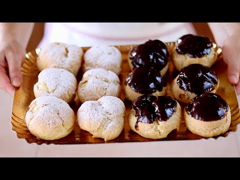 EASY CHOUX PASTRY RECIPE  Easy Recipe by Benedetta