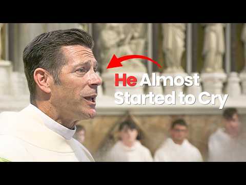 Catholic Priest Heart-Melting Moment Goes Viral