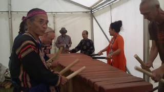 Ugandan Embaire with the Hanoi Masters at WOMAD 2016