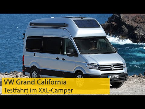 VW Grand California: Testfahrt im XXL-Campingbus | ADAC