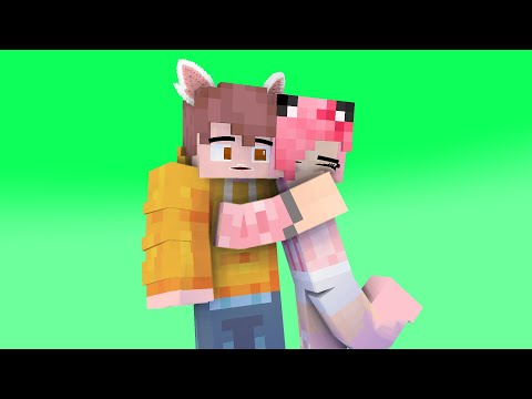 KITTY KITTY HELLO KITTY NOI , KC, APHMAU FRIENDS - MINECRAFT ANIMATION #shorts