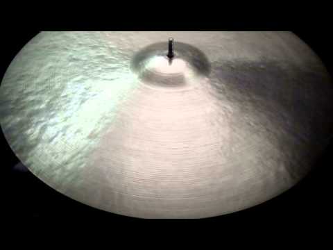 24 Rustico Senescent Ride, 2880g - Handcrafted cymbals by Craig Lauritsen