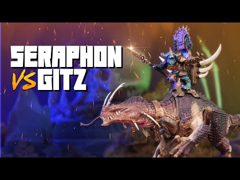Seraphon vs Gloomspite Gitz - Age of Sigmar Live Battle Report