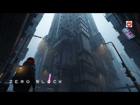 ZERO BLOCK – Cyberpunk Coding Music | 3HR Dark Synthwave Mix for Focus
