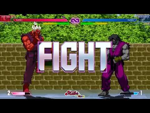 Street Fighter II GOUKI vs NEORESHIRAM 🔥 Who Will Win? #StreetFighterII #EpicFight