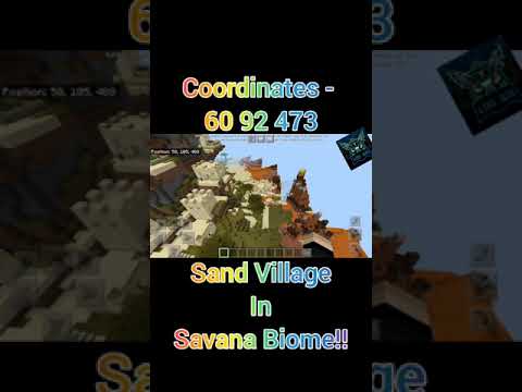 Ultimate Minecraft Seed Revealed: Mesa & Sand Village! 😱
