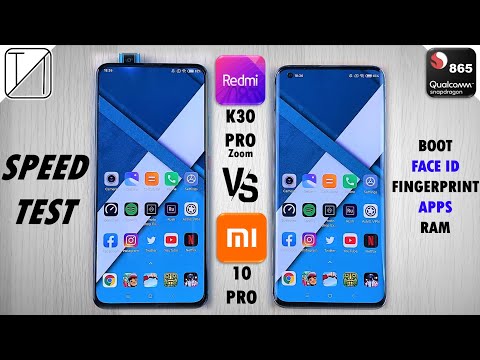 Redmi K30 Pro Zoom Edition vs Xiaomi Mi 10 Pro Speed Test