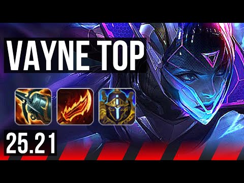 VAYNE vs MORDEKAISER (TOP) | 9/3/6 | NA Master | 25.21