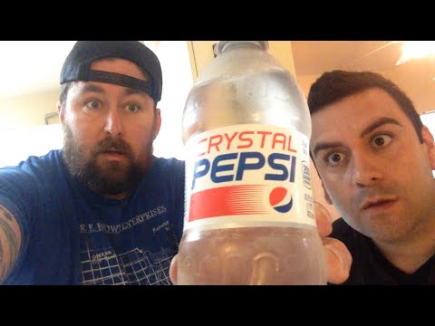 TDW 1332 - RARE Crystal Pepsi Taste Test & Review