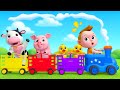 Wheels On The Bus Old Macdonald Had A Farm Train Choo Choo TimoBoy Kids Songs Nursery Rhymes