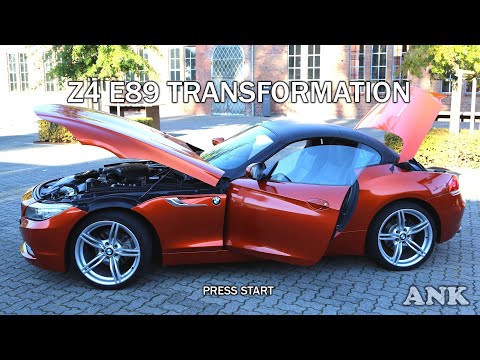BMW Z4 E89 Transformation - M Sport Front Rear Bumper Installation