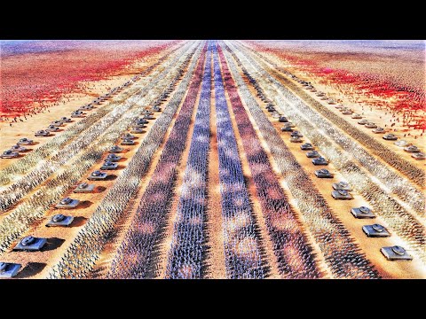 15 LINES Every Ranged Unit Vs 6 MILLION Roman Generals | Ultimate Epic Battle Simulator 2 UEBS 2