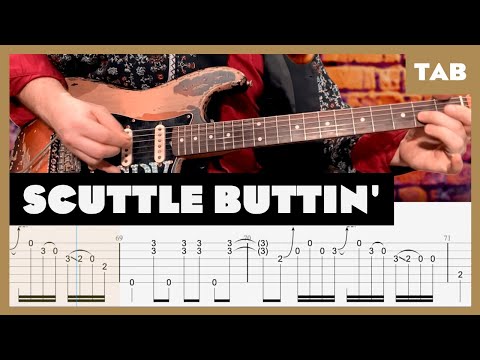 Stevie Ray Vaughan - Scuttle Buttin' - Guitar Tab | Lesson | Cover | Tutorial