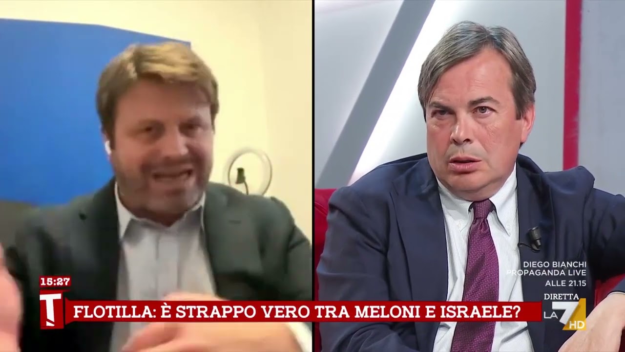 Volano stracci tra Sallusti e Amendola: "Hamas esiste o è un invenzione!". "Non ti dà il ...