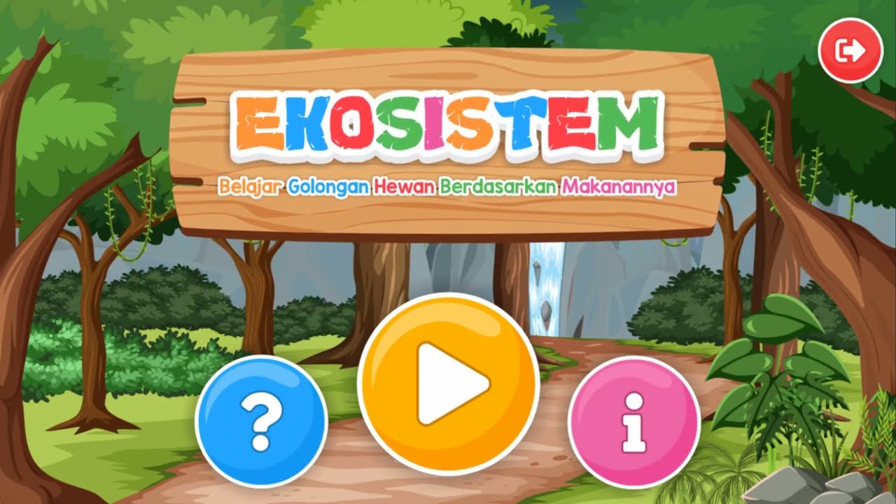 Game Edukasi Ekosistem (Golongan Makanan Hewan) | Jasa Media Interaktif & Game Edukasi