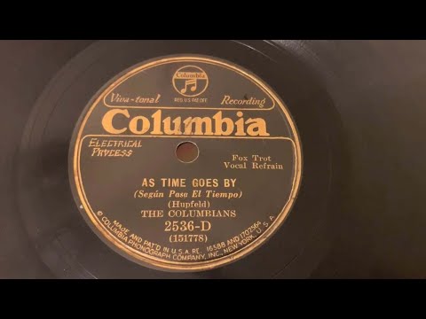 "As Time Goes By' - The Columbians v/Smith Ballew