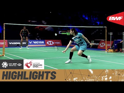 Busanan Ongbamrungphan challenges the 2019 world champion Pusarla V. Sindhu in Odense