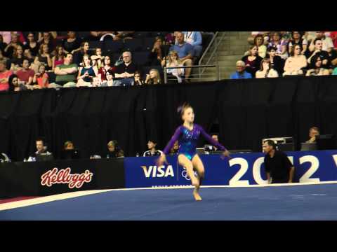 Mackenzie Brannan -- Floor -- 2012 Visa Championships -- Sr. Women -- Day 1