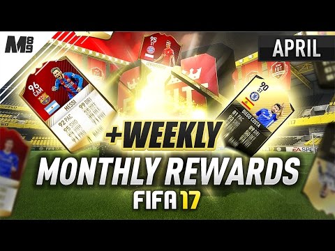 FUT CHAMPIONS TOP 100 WEEKLY + ELITE 1 MONTHLY REWARDS! | FIFA 17 ULTIMATE TEAM