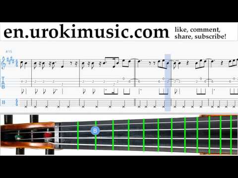 Violin lessons Imagine Dragons - Walking the Wire Sheet Music Tutorial Part#2 um-i352