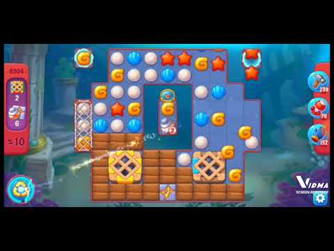 Fishdom. 9304 hard level no boosters and diamonds. 15 moves