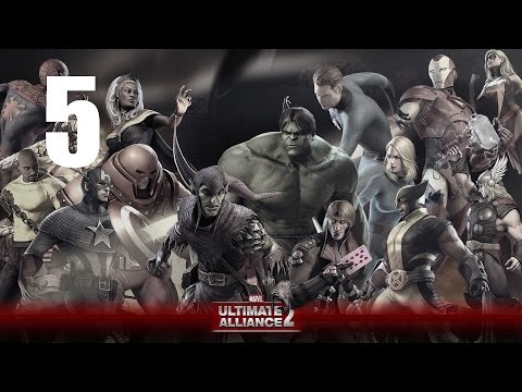 Marvel Ultimate Alliance 2 - Story Walkthrough - No Commentary - Part 5