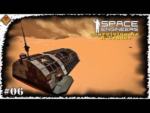 Space Engineers Surviving As A Trader - Exploring Abandoned Settlements EP06