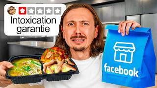 J'ai testé la nourriture étrange de Facebook Marketplace