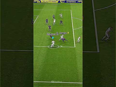Neymar dribbles whole squad🤣 #efootball #pes #pes2021 #shorts