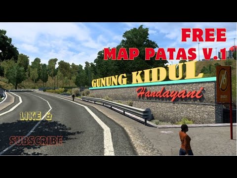 [#SHARE] RILIS TERBARU MAP PATAS v.1 SUPORT VERSI 1.41 SAMPAI 1.50 ETS2 1.48 EURO TRUCKSIMULATOR 2