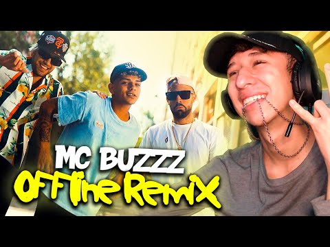 ADOLESCENTE MEXICANO REACCIONA a MC BUZZZ - OFFLINE REMIX ft Nickzzy, Lucho SSJ, Israel B & Bhavi