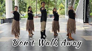 Don't Walk Away ||Line Dance|| Choreo:Nani Bram  Dede Syahputra &amp;Tewe Moedjahid (ALL INA) - Jan 2026