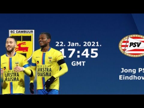 Sambissa et Maulun - SC Cambuur vs Jong PSV (janvier 2021)